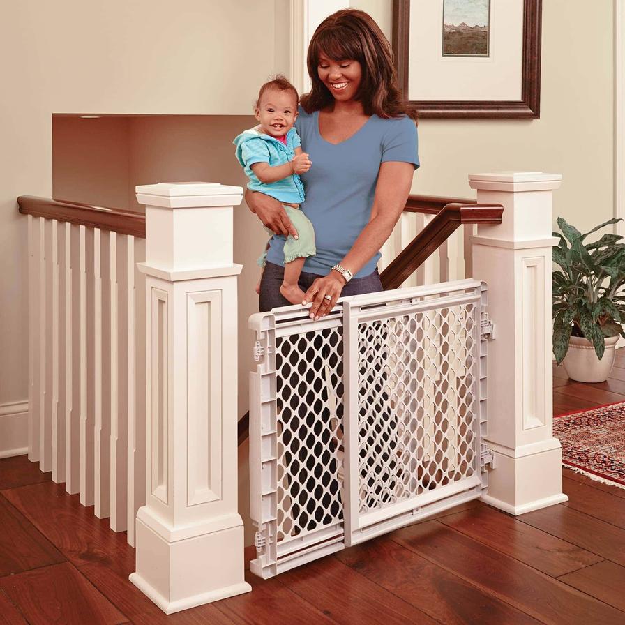 North states store stairway swing gate