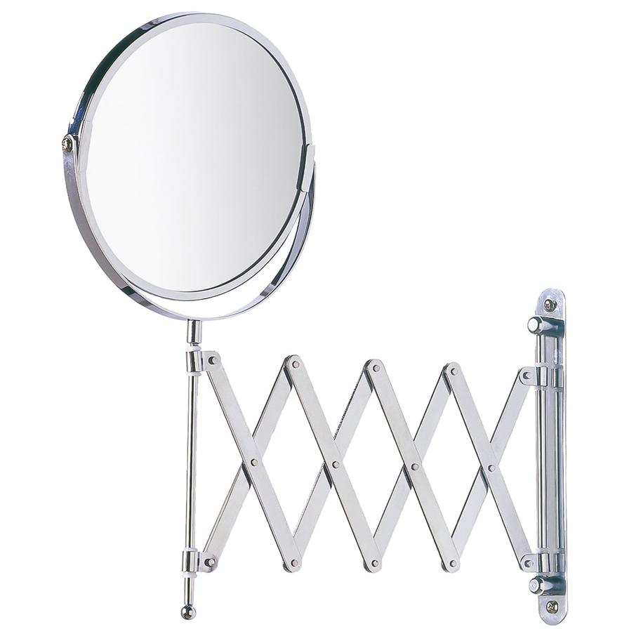 Wenko Cosmetic Wall Mirror (Chrome)
