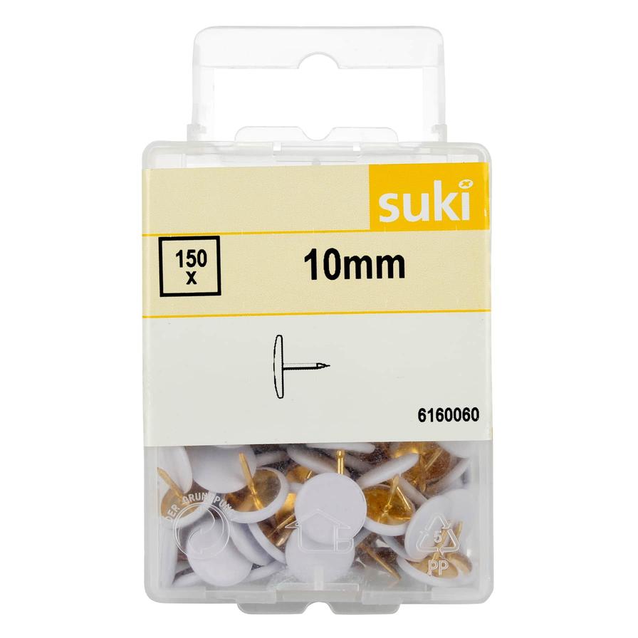 Suki Plastic Head Drawing Pins Pack (1 cm, 150 Pc.)