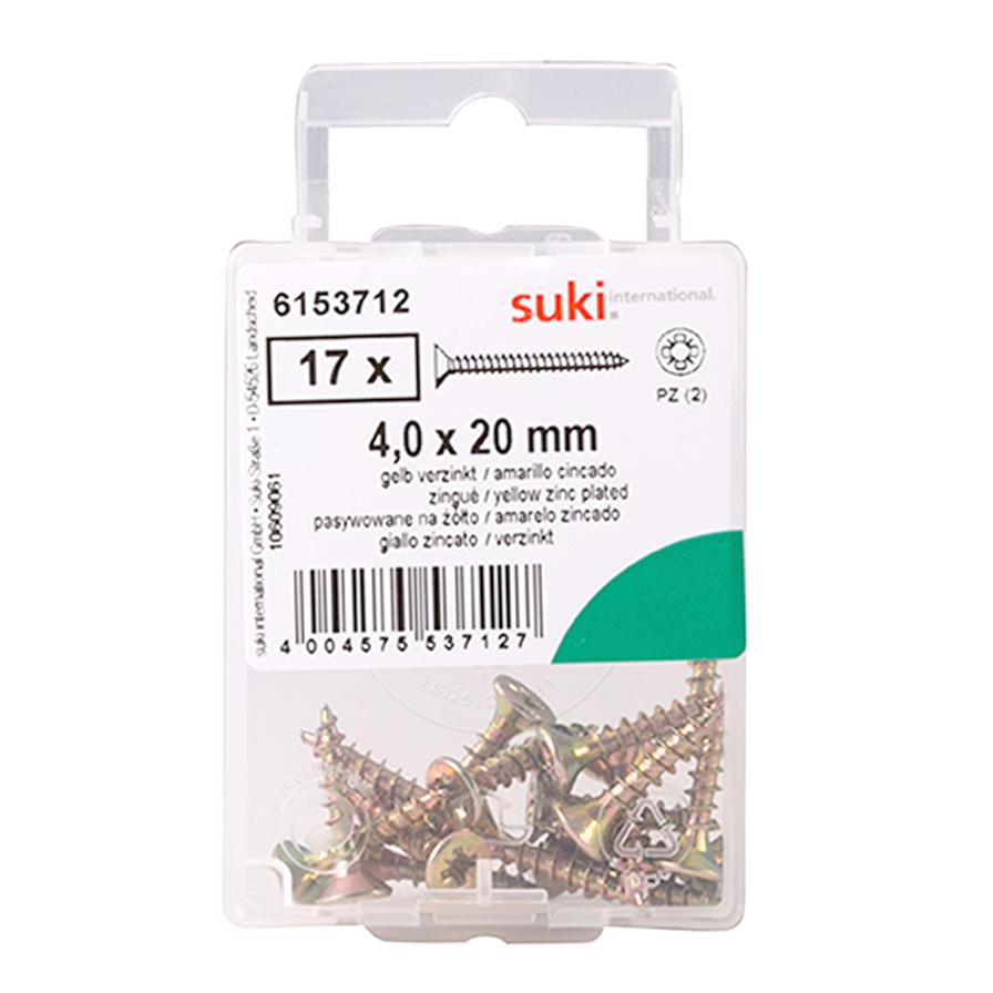 Suki Chipboard Screws (4 x 20 mm)