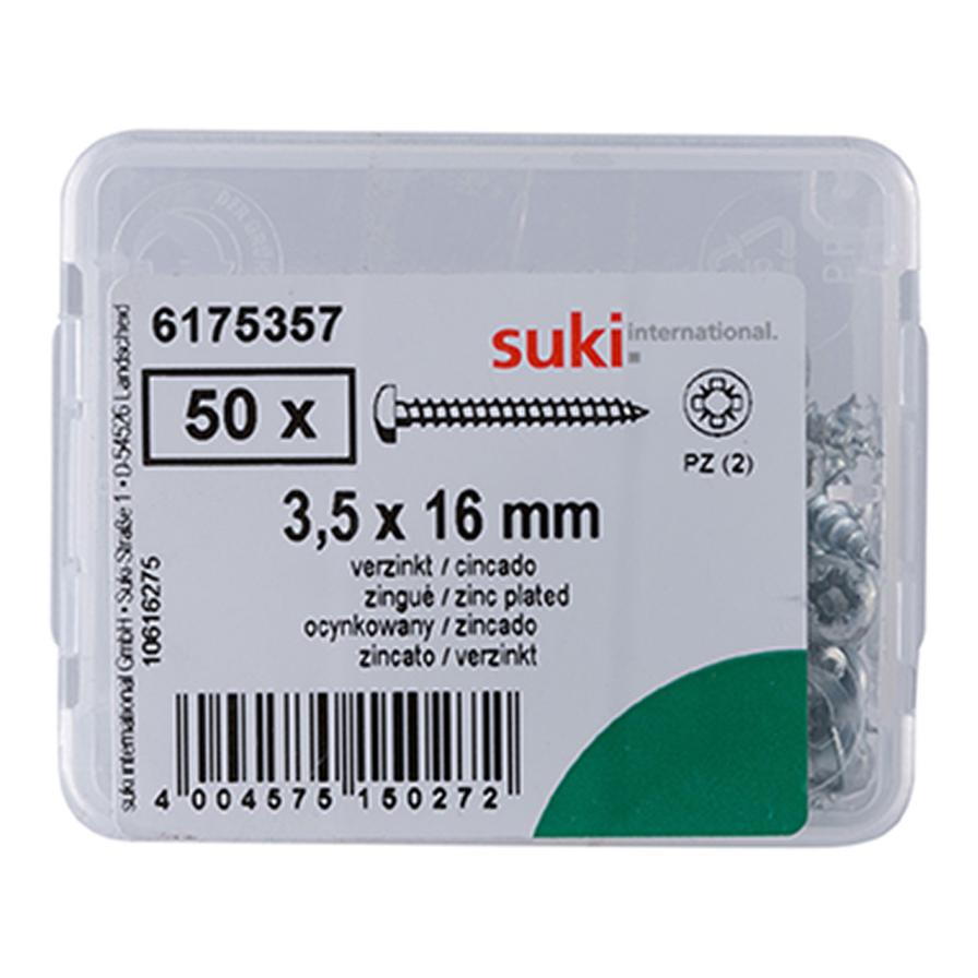 Suki Chipboard Screw (16 x 3.5 mm)