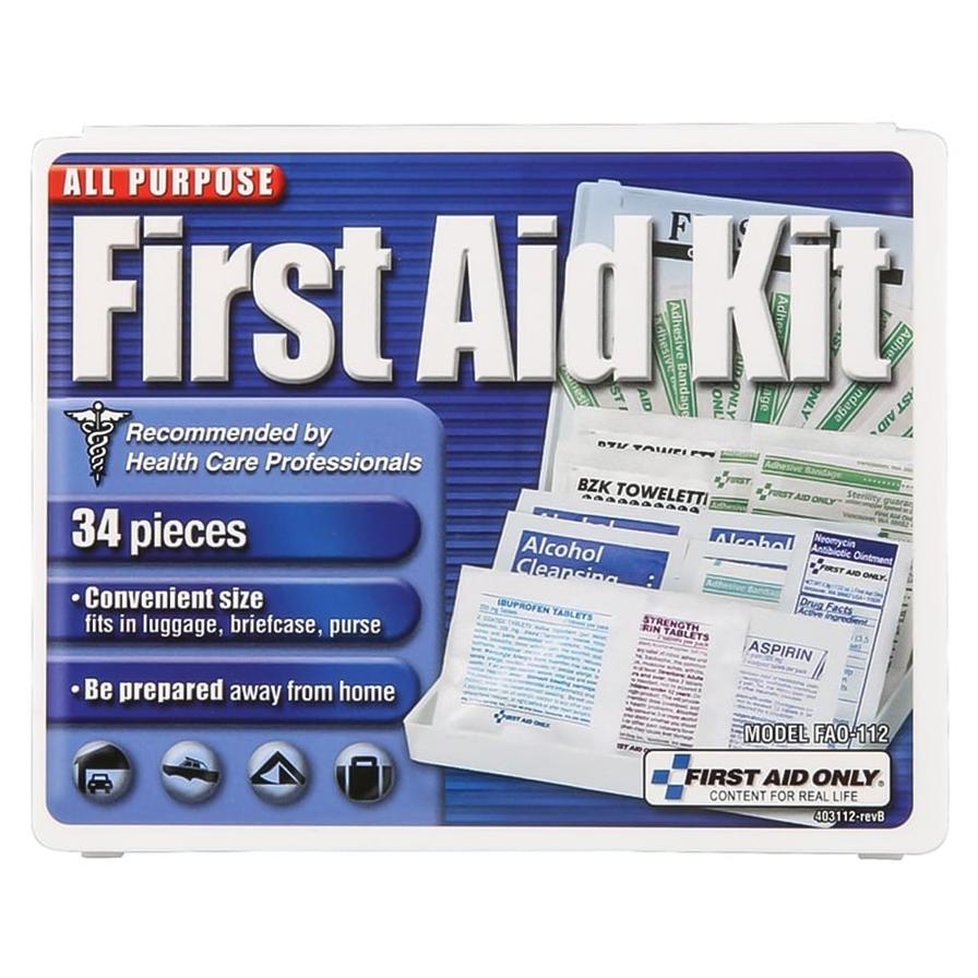 First Aid Only All Purpose First Aid Kit (34 Pc.)