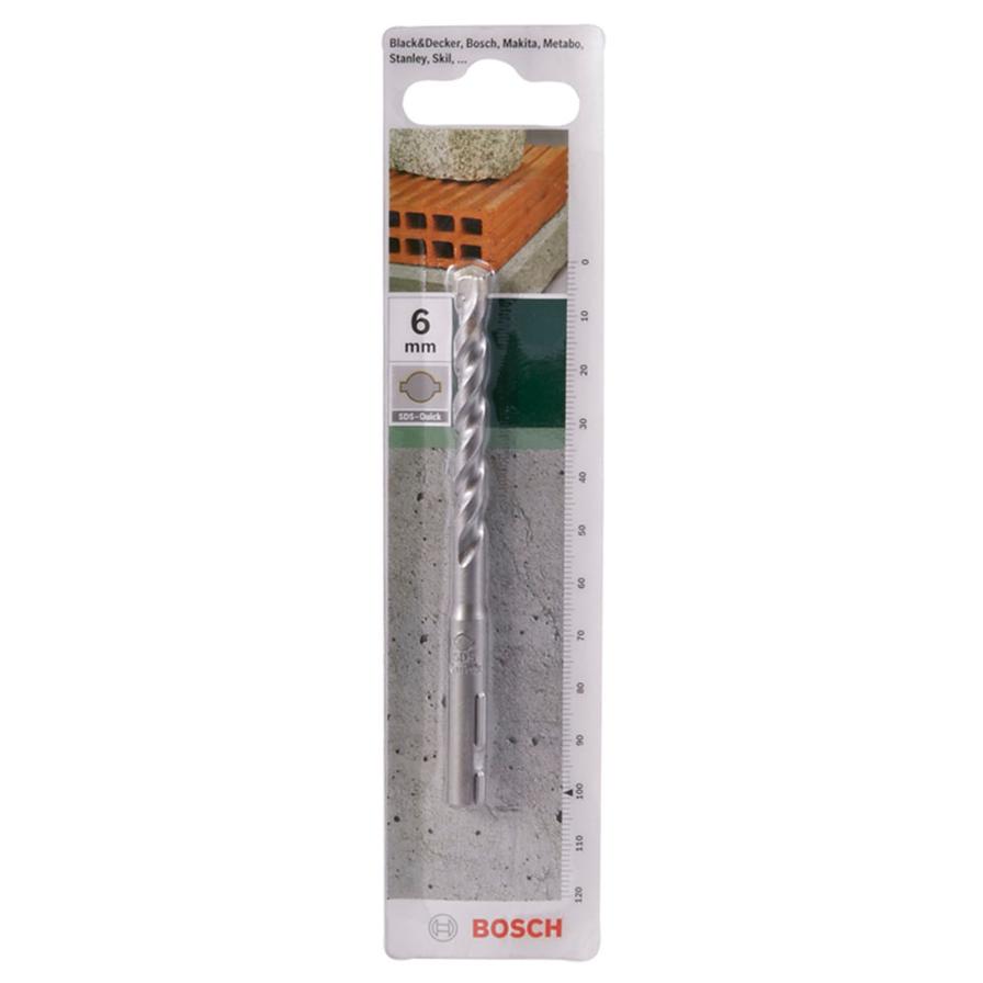 Bosch SDS-Quick Concrete Drill Bit  (6 x 100 mm)