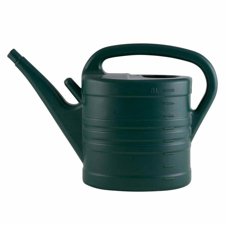 Plastic Watering Can (8 L, Green)