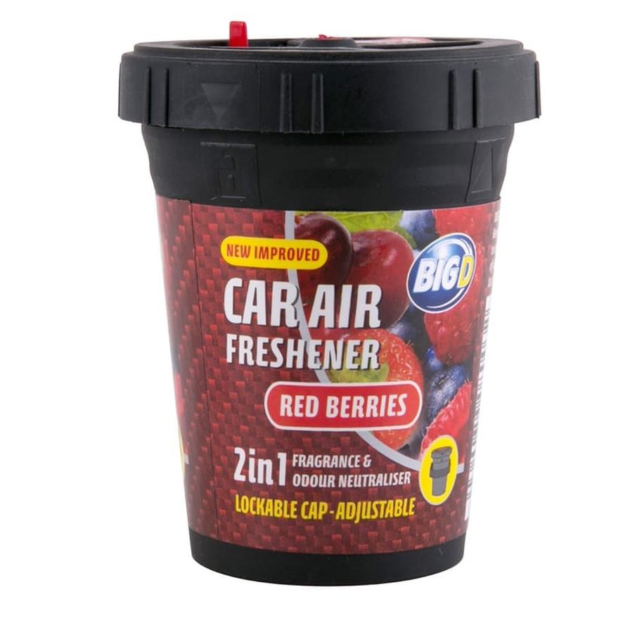 Big D Car Air Freshener (130 g, Red Berries)