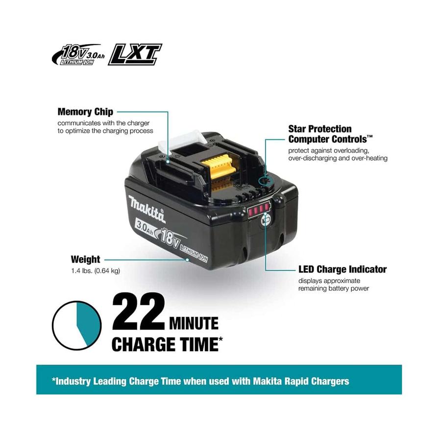 Makita 3.0 battery hot sale