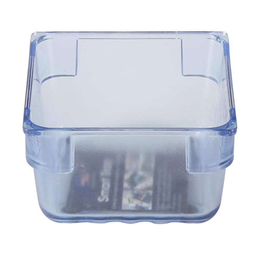 Lock & Lock Small Square Smart Tray (8.2 x 5 x 8.3 cm, Blue)