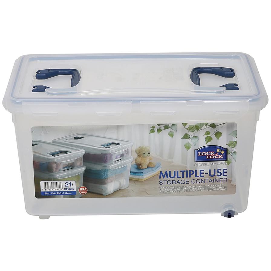 Buy Lock & Lock Large MultipleUse Storage Container (21 L) Online in