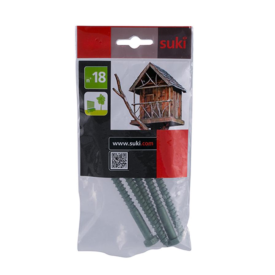 Suki Din 571 Lag Screws (8 x 120 mm, 5 Pieces)