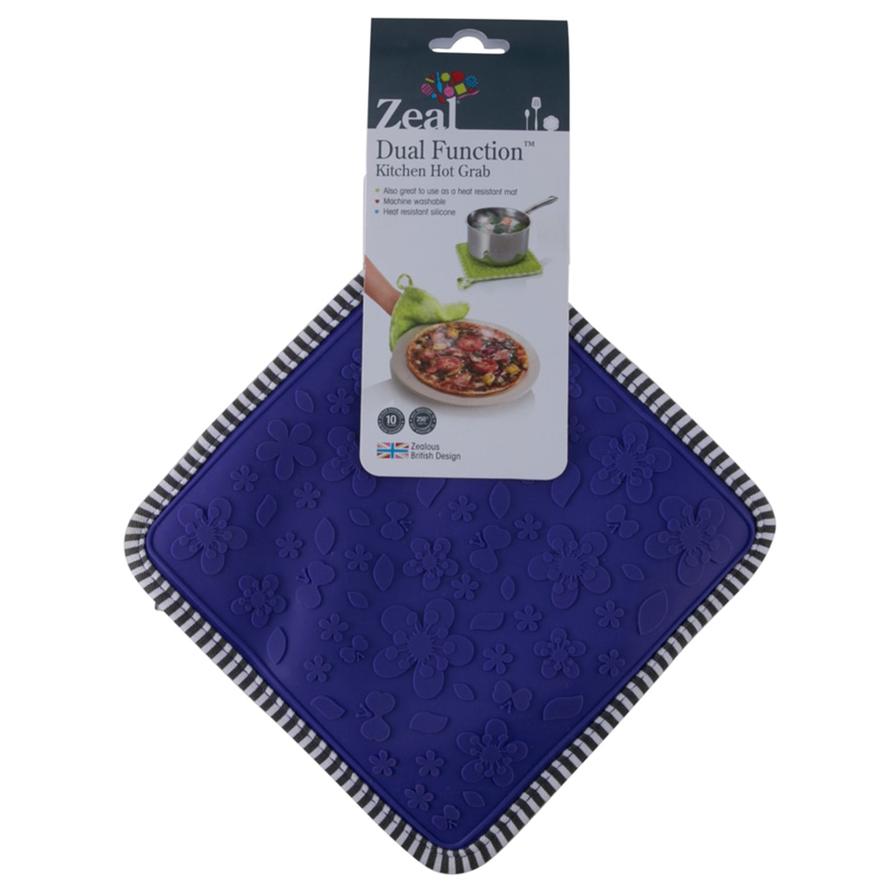 Zeal Striped Square Hot Mats (20 x 20 cm)