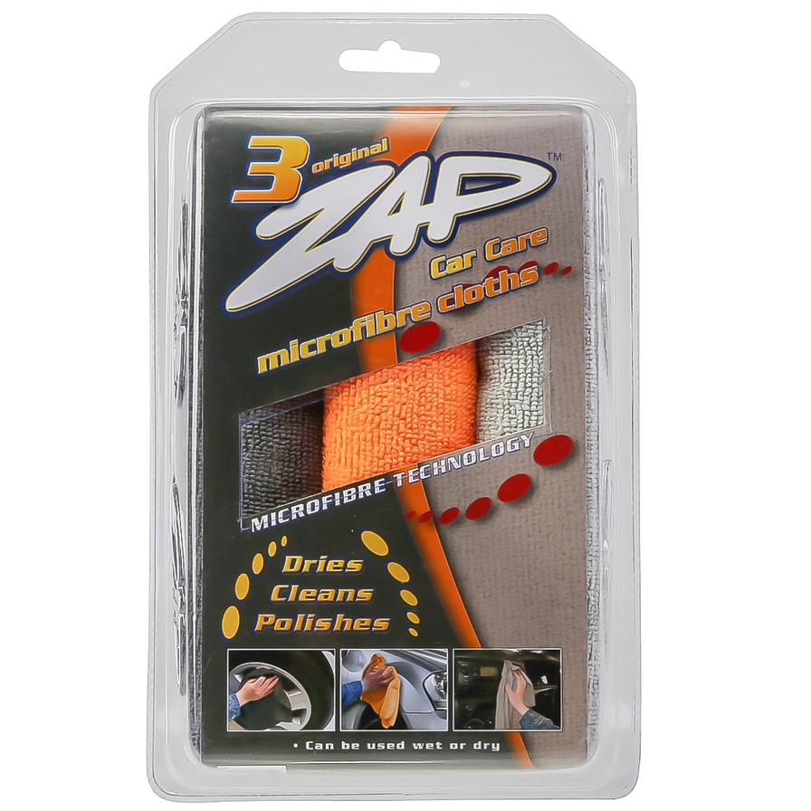 Zap All-Purpose Cloth (38 x 38 cm, Pack of 3)