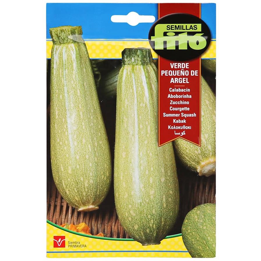 Fito Summer Squash Verde Pequeno De Argel