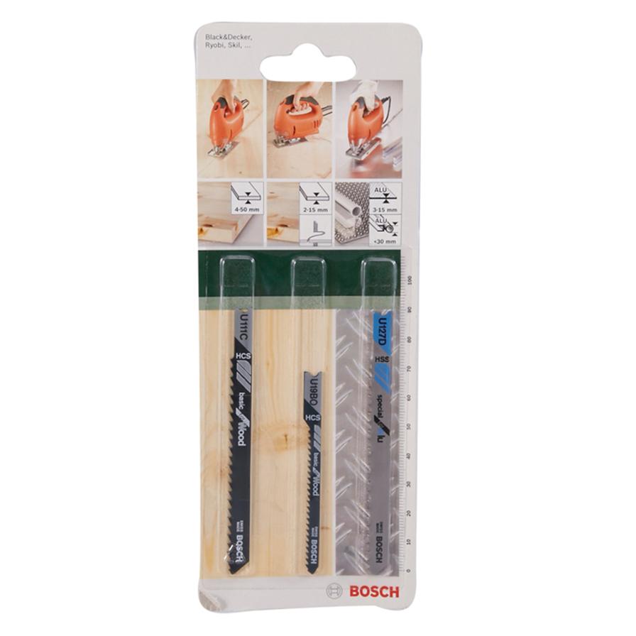 Bosch Jigsaw Ushank Blade (Pack of 3)