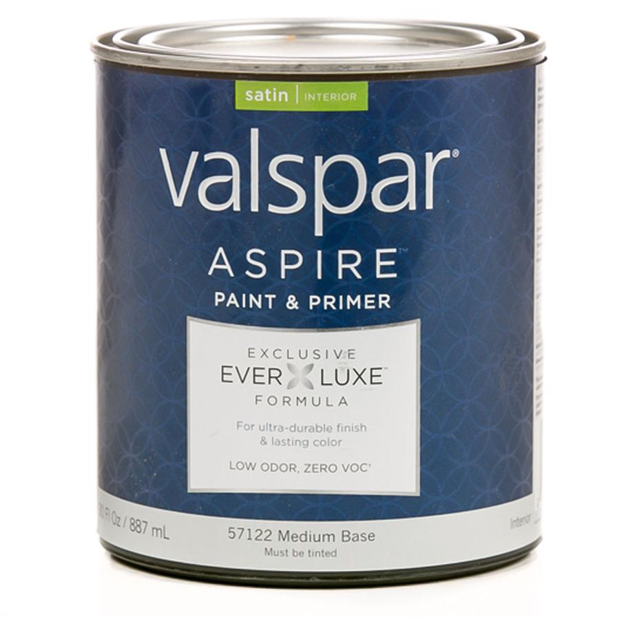 Buy Valspar Aspire Interior Satin Mid Base Paint (887 ml, Medium Base