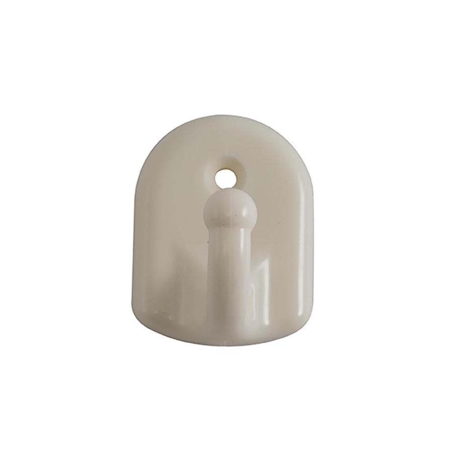 Hettich Plastic Decorative Hook (White)