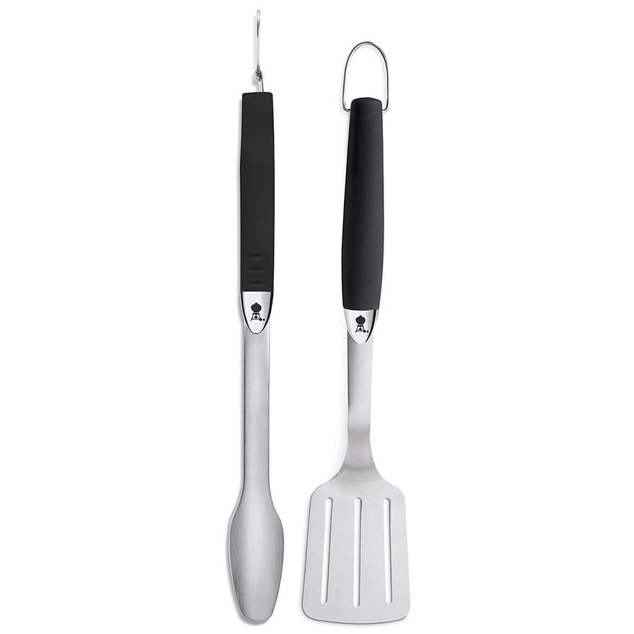 Shop Weber Original Grill Tool Set (36 cm, Set of 2, Black