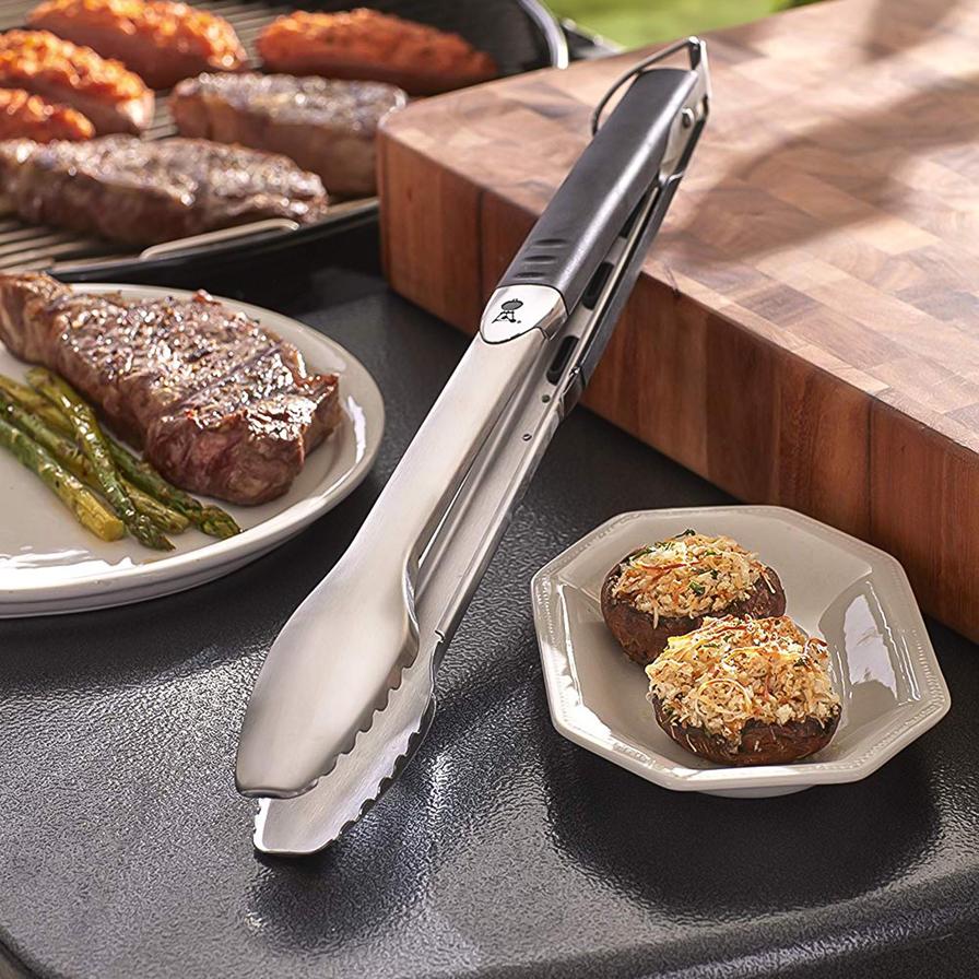 Shop Weber Original Grill Tool Set (36 cm, Set of 2, Black