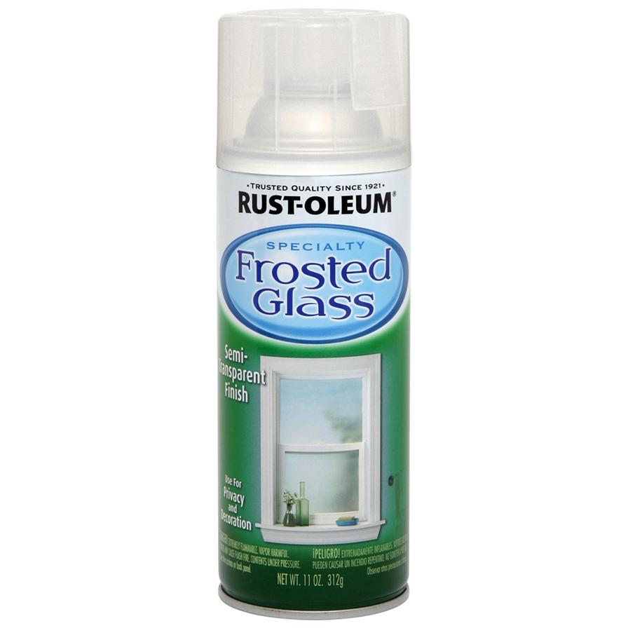 Rust oleum store frosted glass