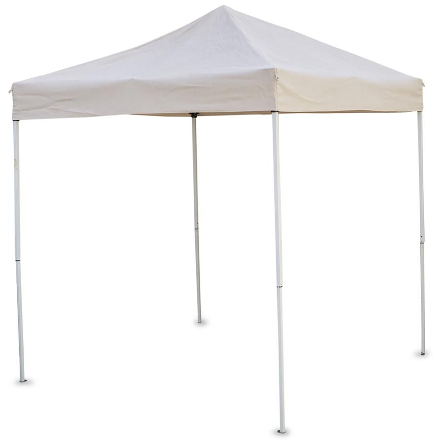 Pop-Up Steel Gazebo (2 x 2 m, White)