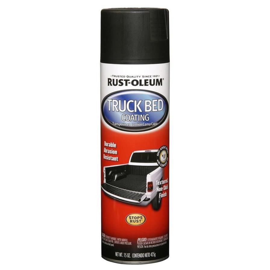 Rustoleum 248914 Automotive Truck Bed Coating Spray (443.6 ml, Black)