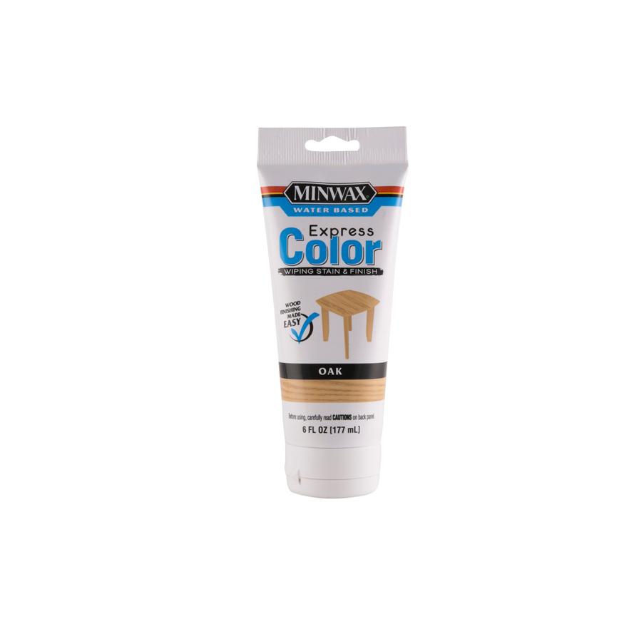 Minwax Express Color Wiping Stain & Finish (177 ml, Oak)