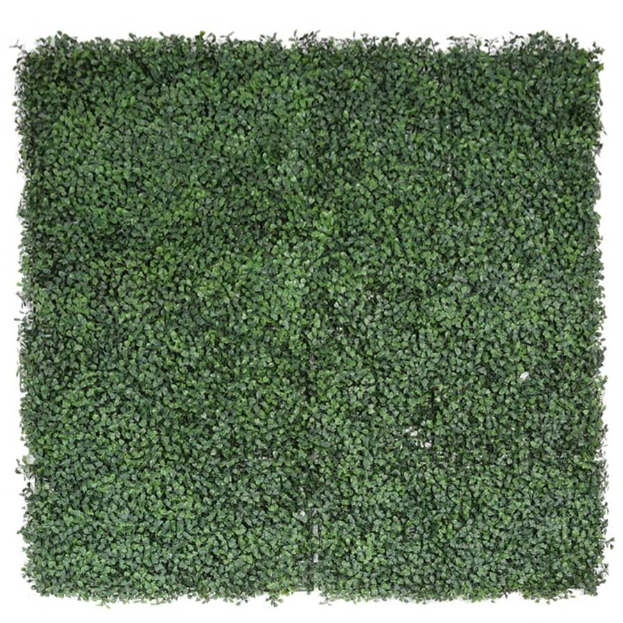 Living Space Artificial Hedge Fence (1 x 1 m, Green & Yellow)