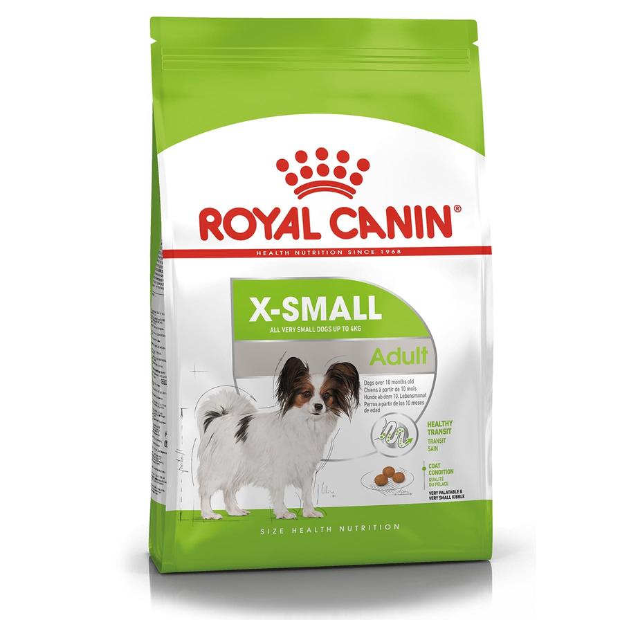 Royal Canin y Transit X-Small Adult Dog Food (Very Small Dogs, 1.5 kg)