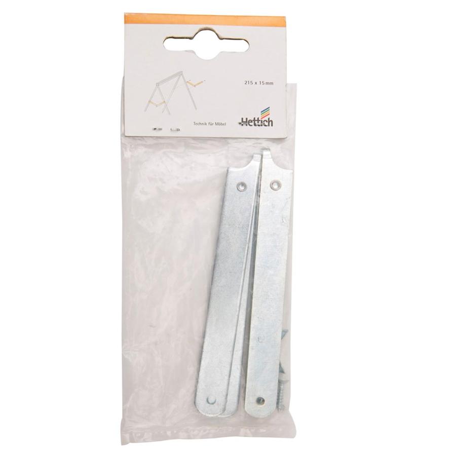 Hettich Flap Stay For Chairs And Tables (215 x 15 mm, Pack of 2)