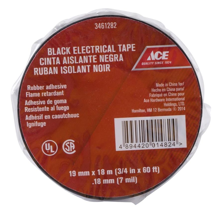 ACE Flame Retardant Rubber Electrical Tape (1.9 cm x 18 m)