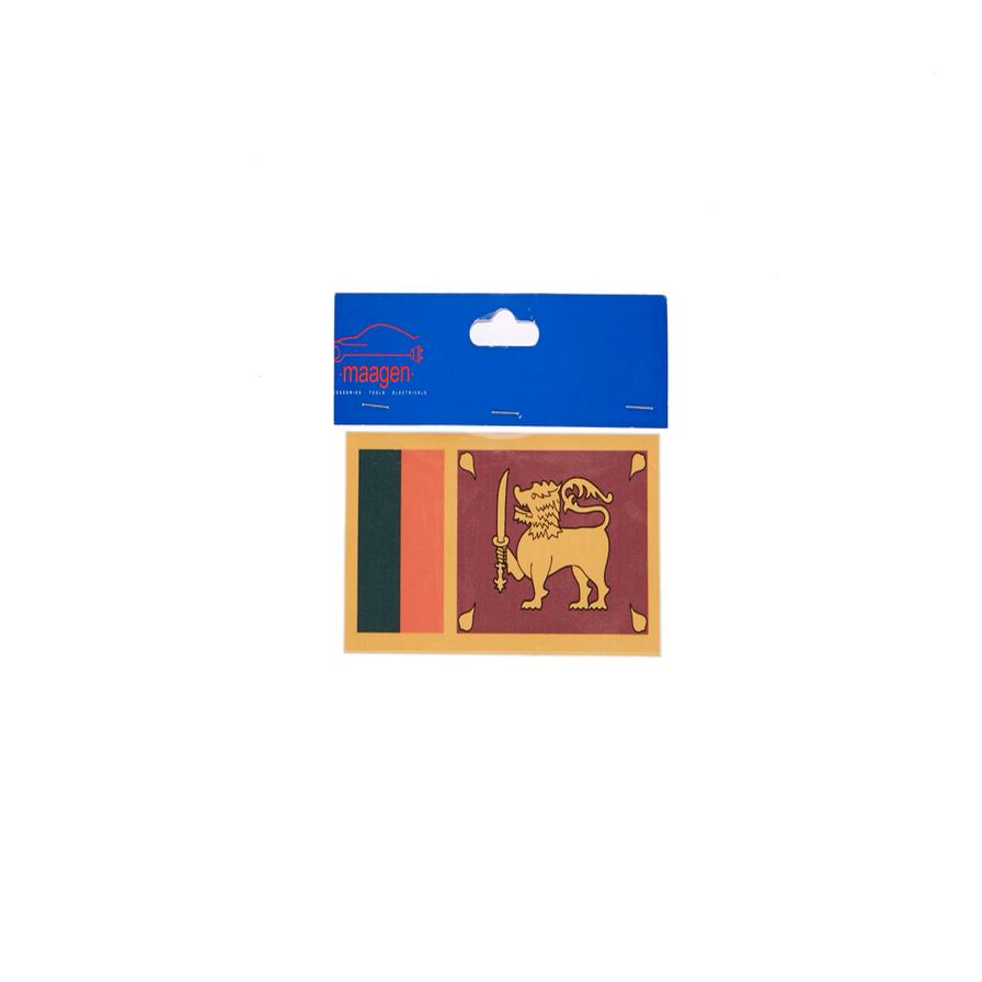 Maagen Flag of Sri Lanka Sticker