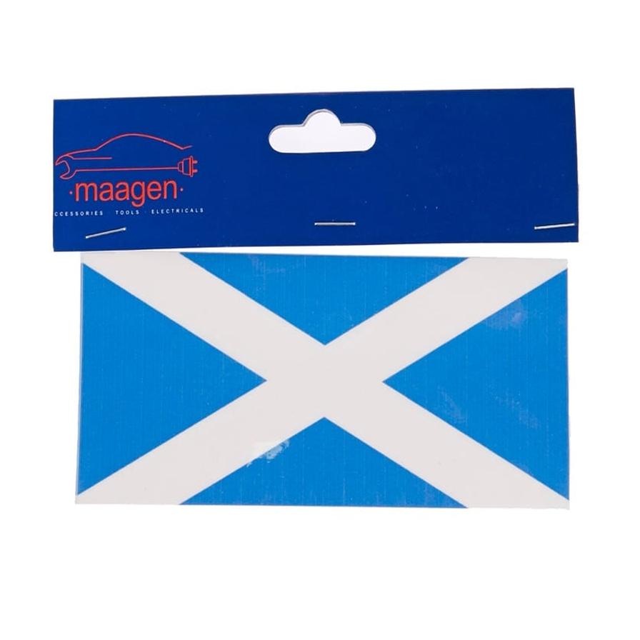Maagen Flag of Scotland Sticker