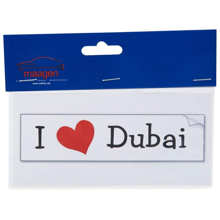 Maagen I Love Dubai Sticker