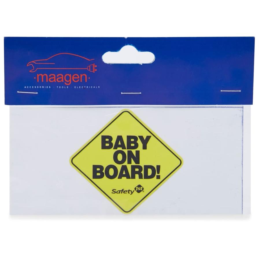 Maagen Baby On Board Sticker