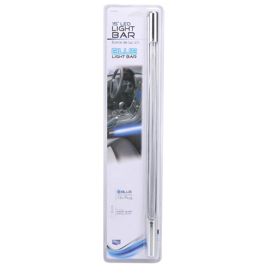 Custom Accessories Crystal LED Light Bar (Blue, 38.1 cm)