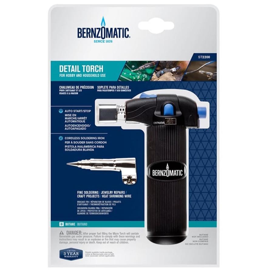 Bernzomatic cordless micro torch soldering online kit