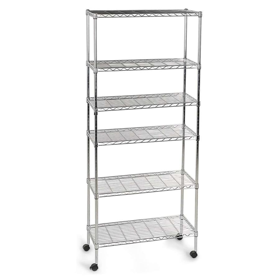 Shelves on sale with wheels