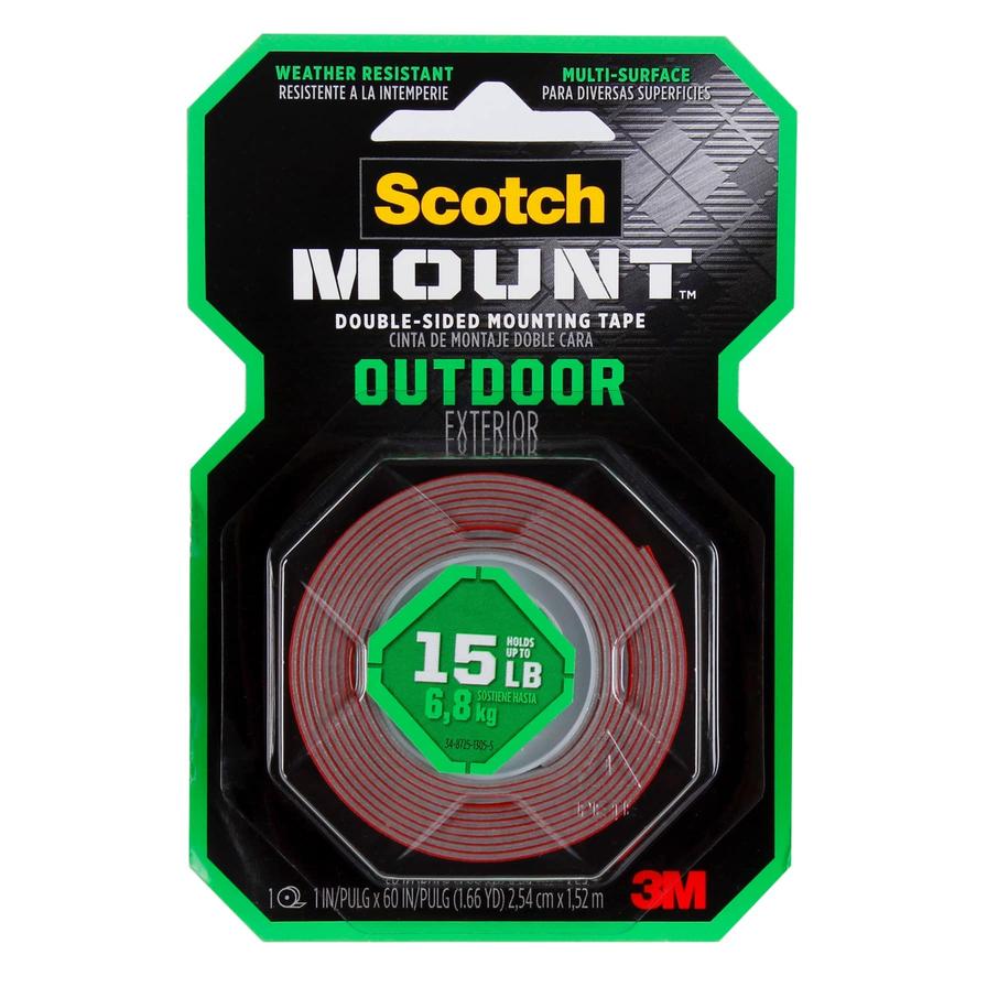 3M Scotch Outdoor Mounting Tape (2.5 cm x 1.52 m)