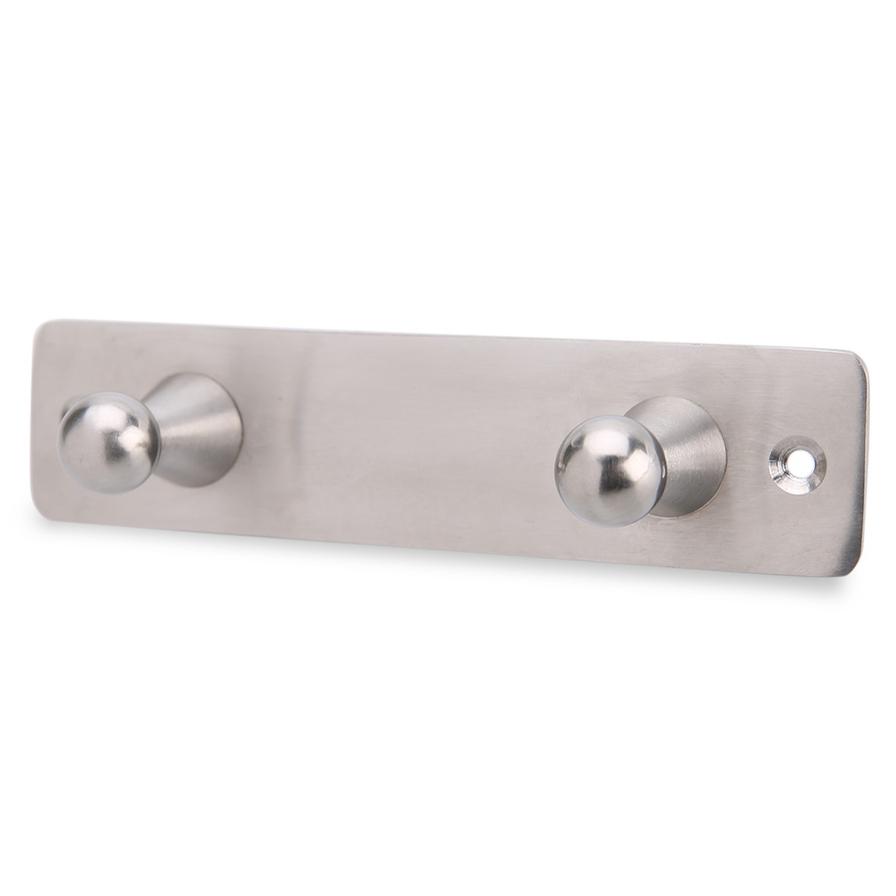 2-Hook Rack (Stainless Steel)