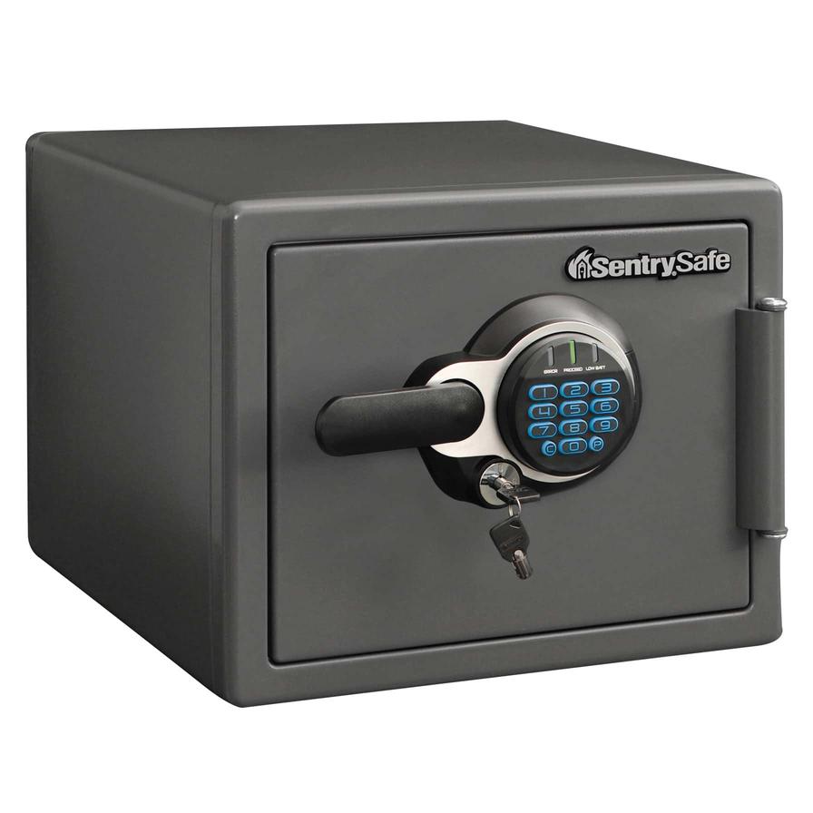Sentry SFW082GTC Electronic Fire Safe with Key (Gray)