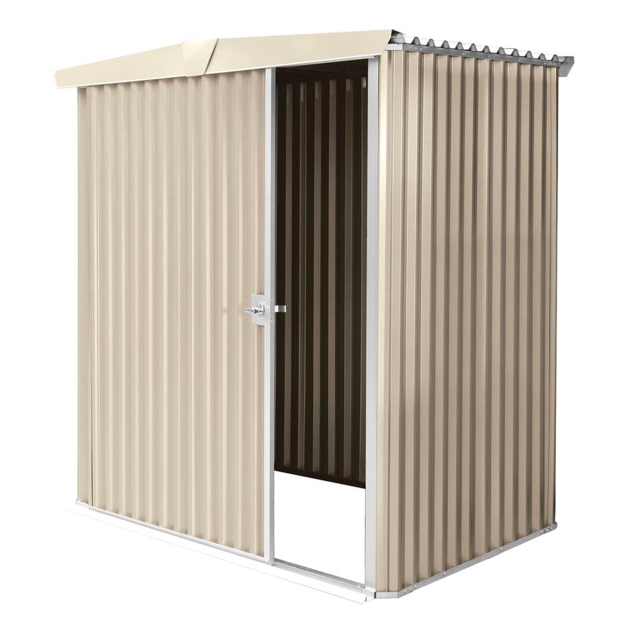 Stratco HM2 Handi-Mate Galvanized Shed W/Sliding Door (190 × 186 × 155 cm)