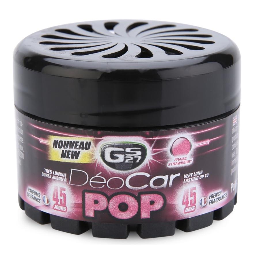 DeoCar Pop Strawberry Gel Can Air Freshener