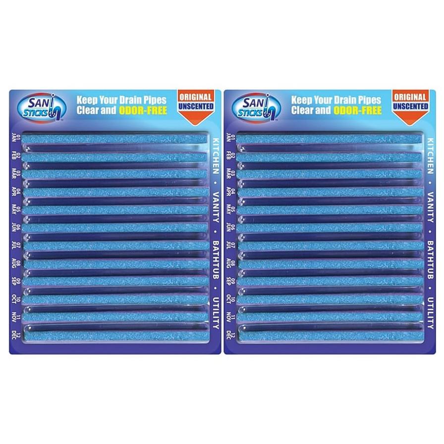 Sani Sticks Drain Cleaner Sticks (Pack of 24)