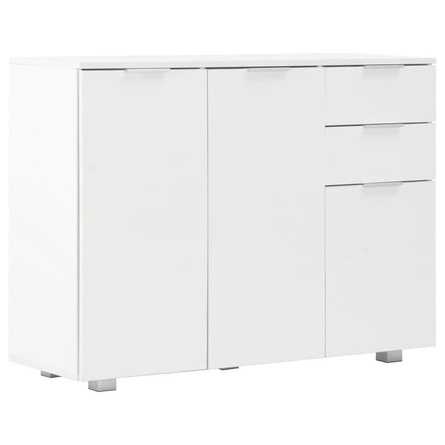 Buy vidaXL Sideboard High Gloss White 107 x 35 x 80.5 cm Online
