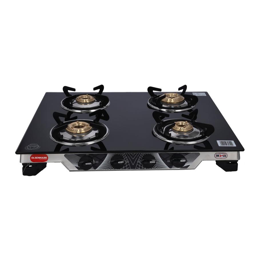 Buy Olsenmark Jumbo Freestanding 4Burner Gas Stove, OMK2450 Online in