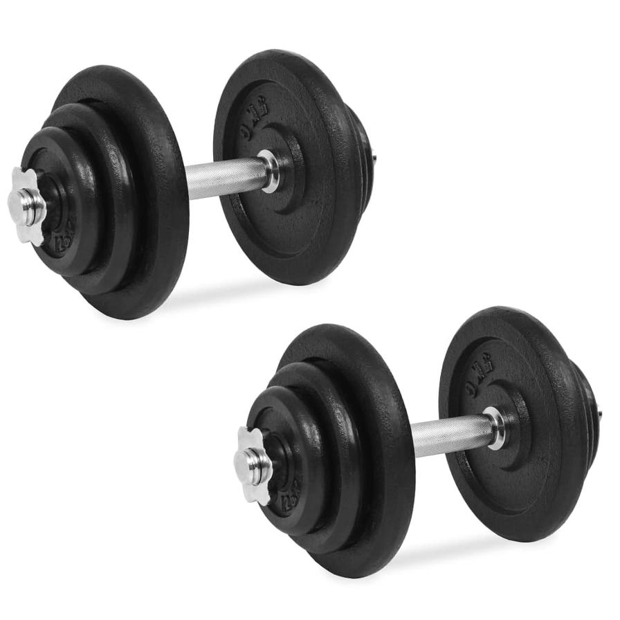 Iron deals dumbbell set