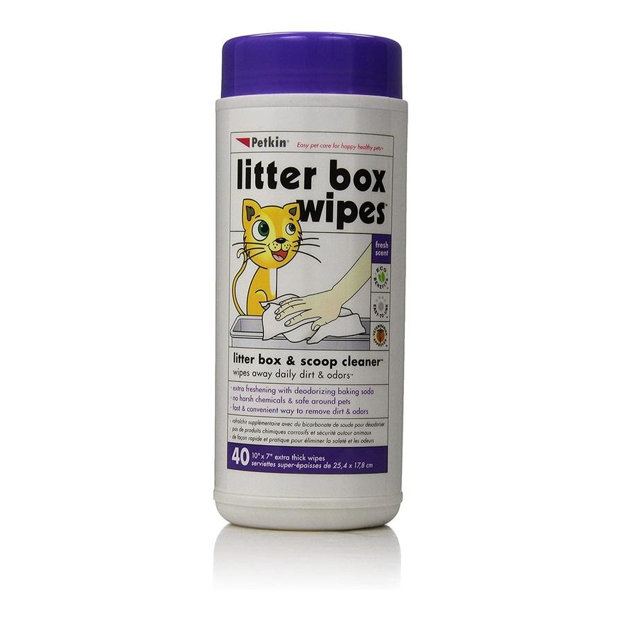 Litter box hot sale wipes