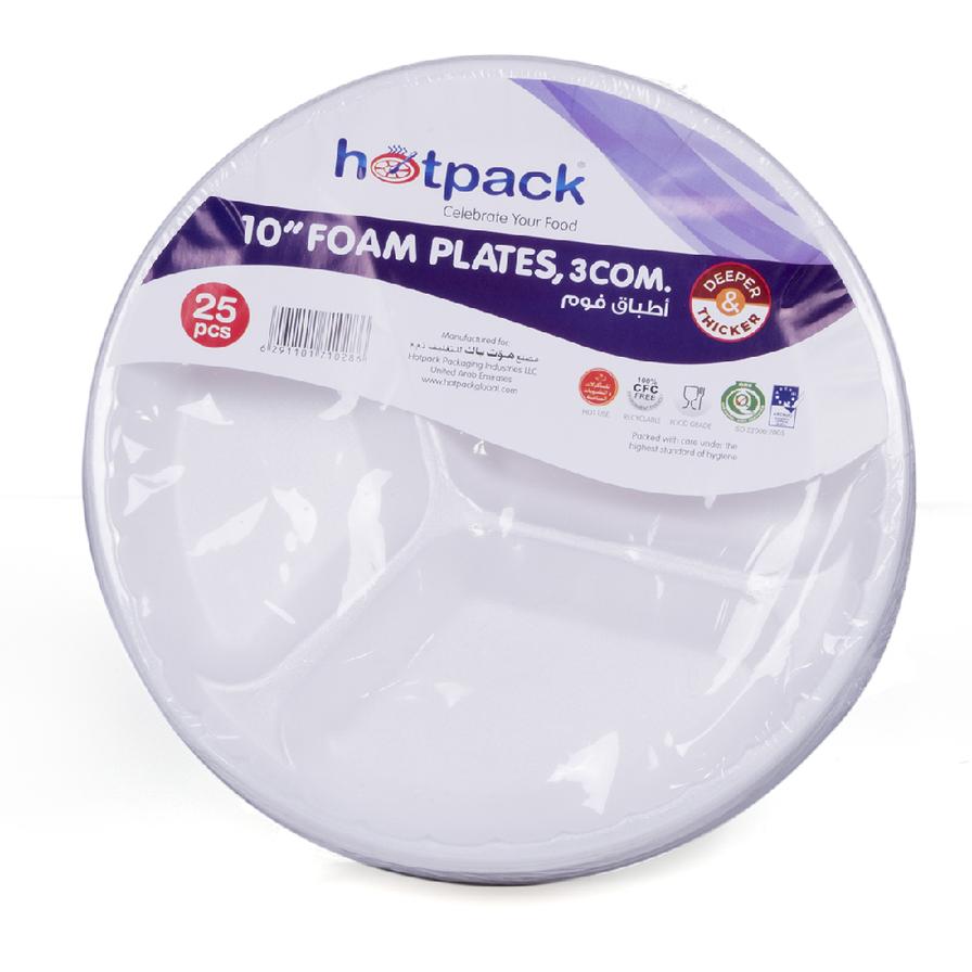 Foam Plates - Unipackuae