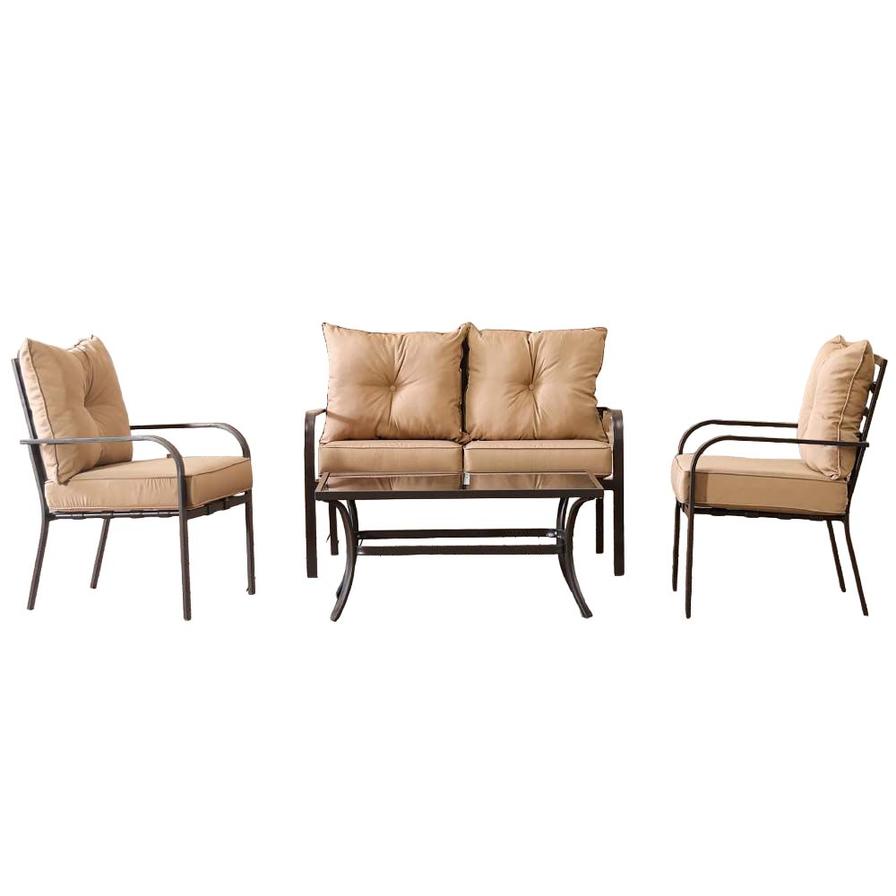 Metal sofa set deals price