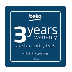 Beko 4-Burner Built In Gas Hob W/Wok, HIMW95225SXEL (12 x 97 x 58.5 cm)