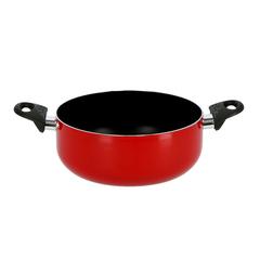 Royalford Non-Stick Ceramic Casserole W/Glass Lid, RF6438 (20 cm)